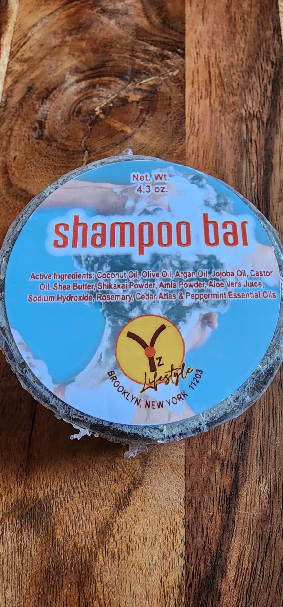 Natural Shampoo Soap Bar